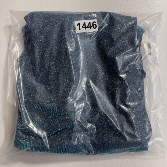 Lulus Blue Glitter Bodycon Mini Dress - Size XS - Picture 10 of 10